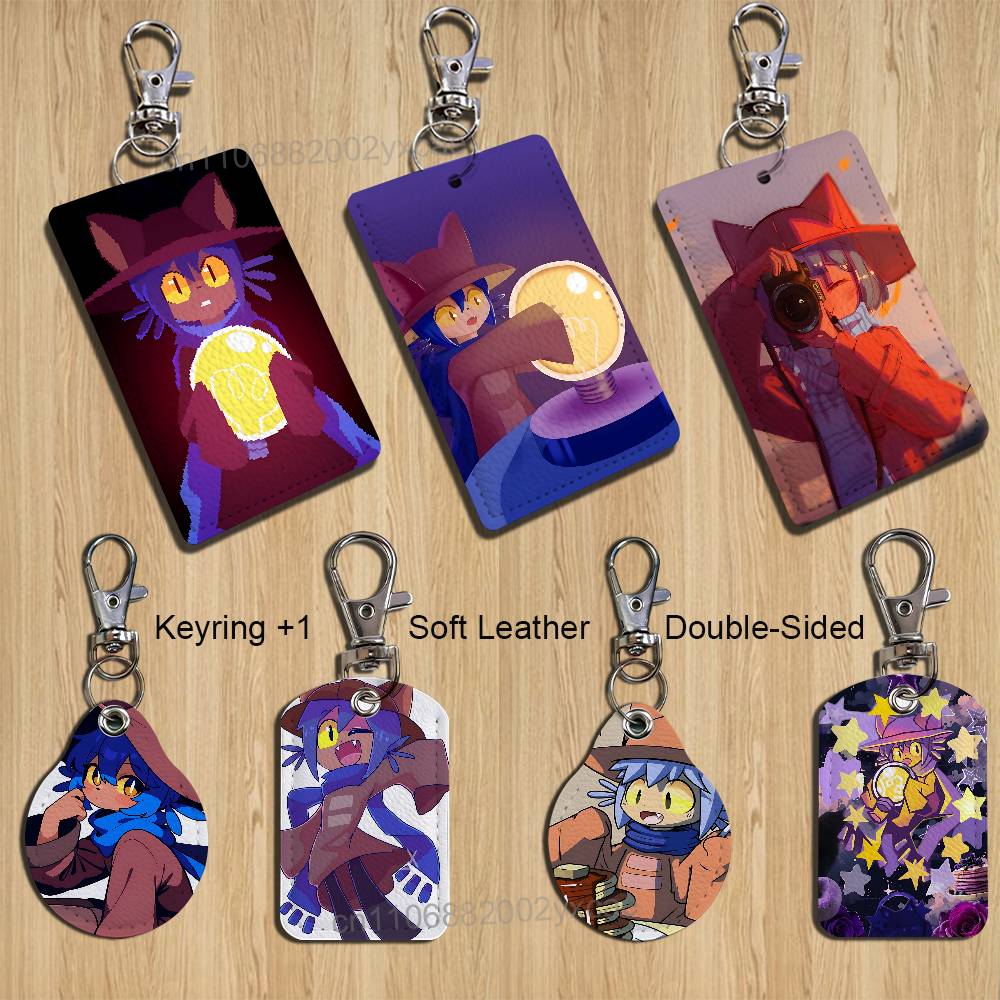 Leather Work Leather - Милый держатель для карт Niko OneShot: