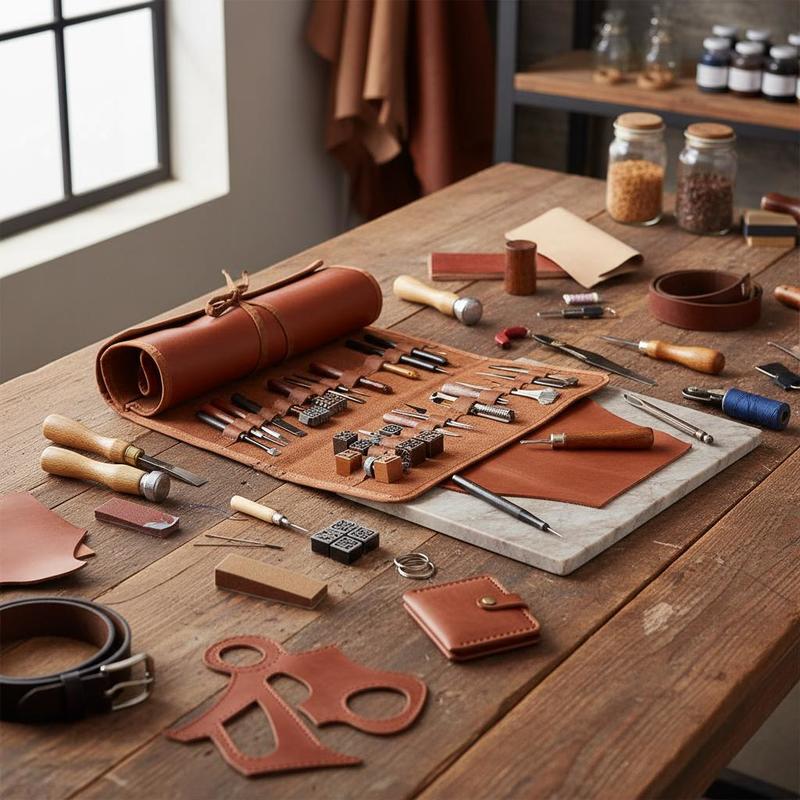 Leather Workshop - Набор для рукоделия из кожи, 72