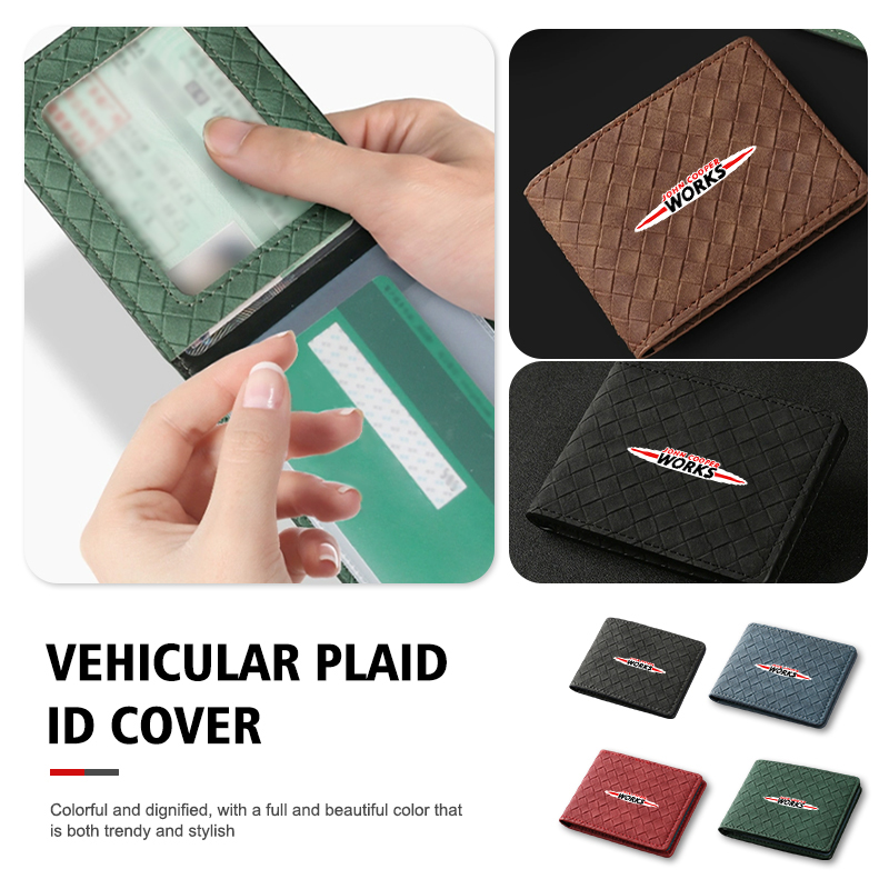 Leather Work For Car - Чехол для водительских прав, удостоверений личности