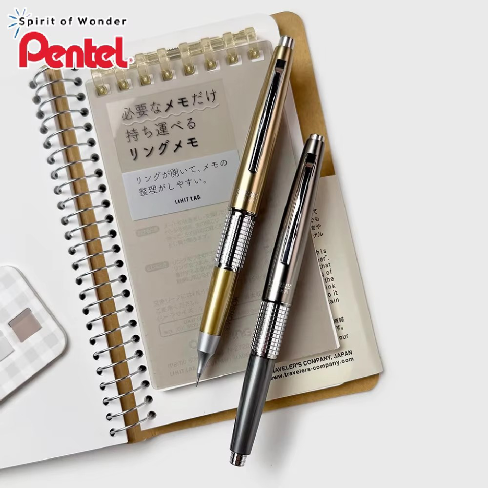 Pentel Pen Energel - Механический карандаш Pentel Kerry (Япония), металлический,
