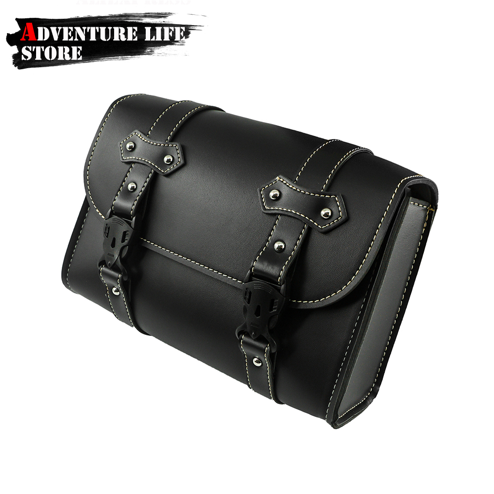 Leatherwork Bag - Сумка-седло для мотоцикла, чемоданчик из искусственной