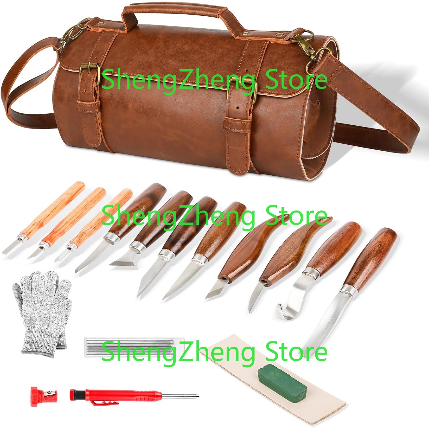Beginner Leatherwork Kit - Набор инструментов для резьбы по дереву