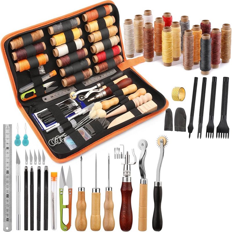 Beginner Leatherwork Kit - Набор инструментов для работы с кожей