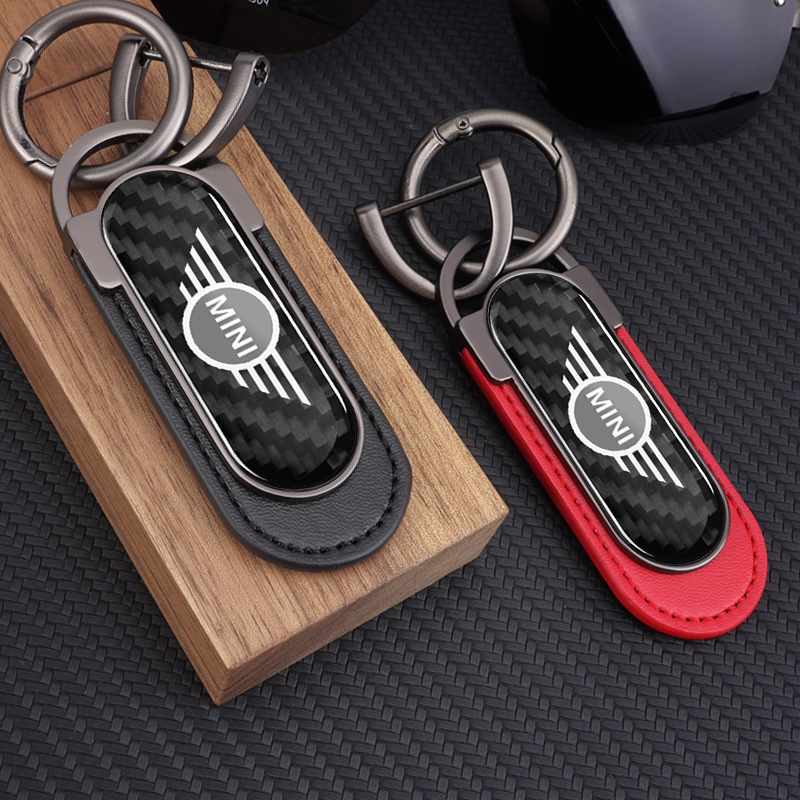 Leather Work For Car - Брелок для ключей из углеродного волокна,