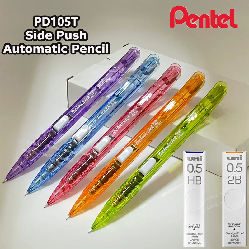 Pentel Pen Energel - Автоматический карандаш Pentel Cute PD105T TECHNICLICK