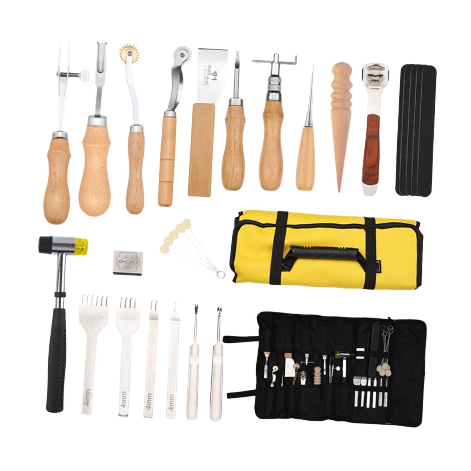 Beginner Leatherwork Kit - Набор инструментов для работы с искусственной