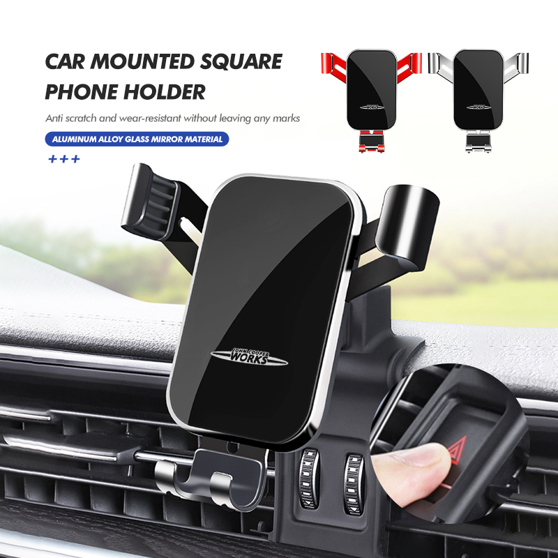 Leather Work For Car - Автомобильный держатель для телефона с гравитационным