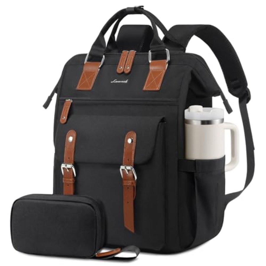 Leatherwork Bag - Рюкзак для ноутбука для женщин, сумка