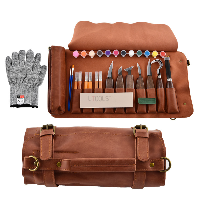 Набор для резьбы по дереву, ро – обзор и цена Beginner Leatherwork Kit