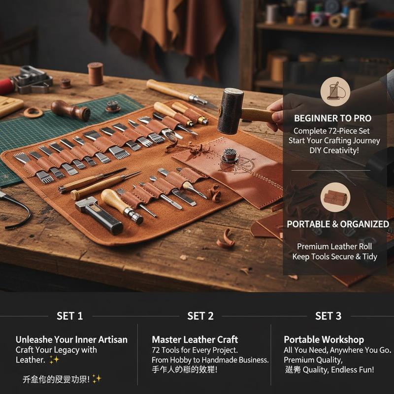Набор для рукоделия из кожи, 7 – обзор и цена Leather Workshop