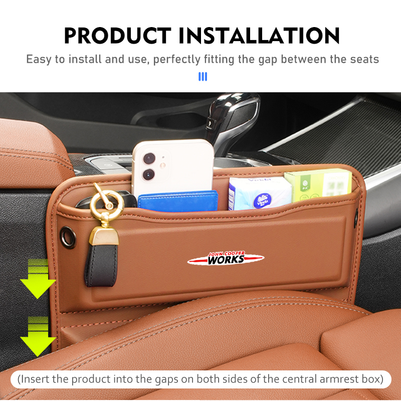 Органайзер для зазора между си – обзор и цена Leather Work For Car
