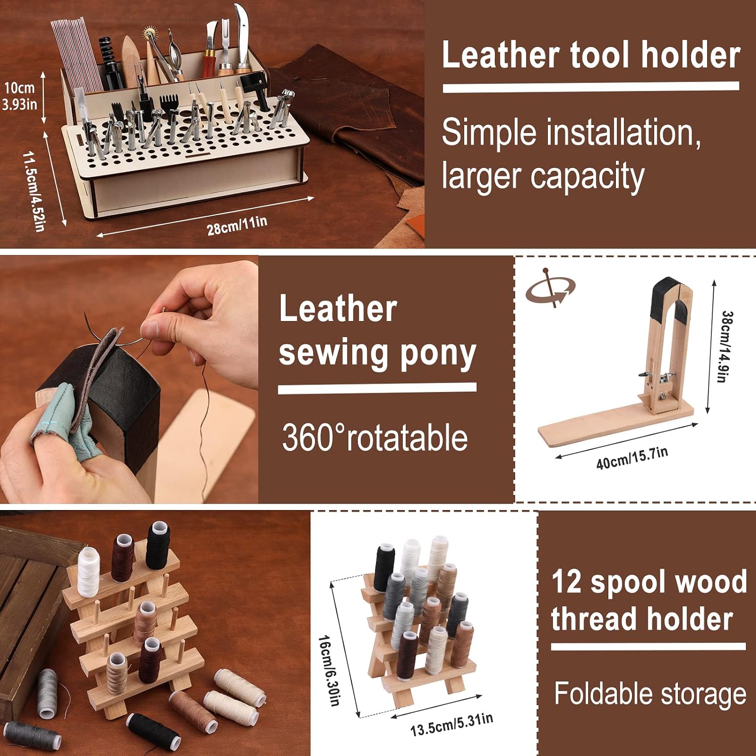 Набор инструментов для работы  – обзор и цена Beginner Leatherwork Kit