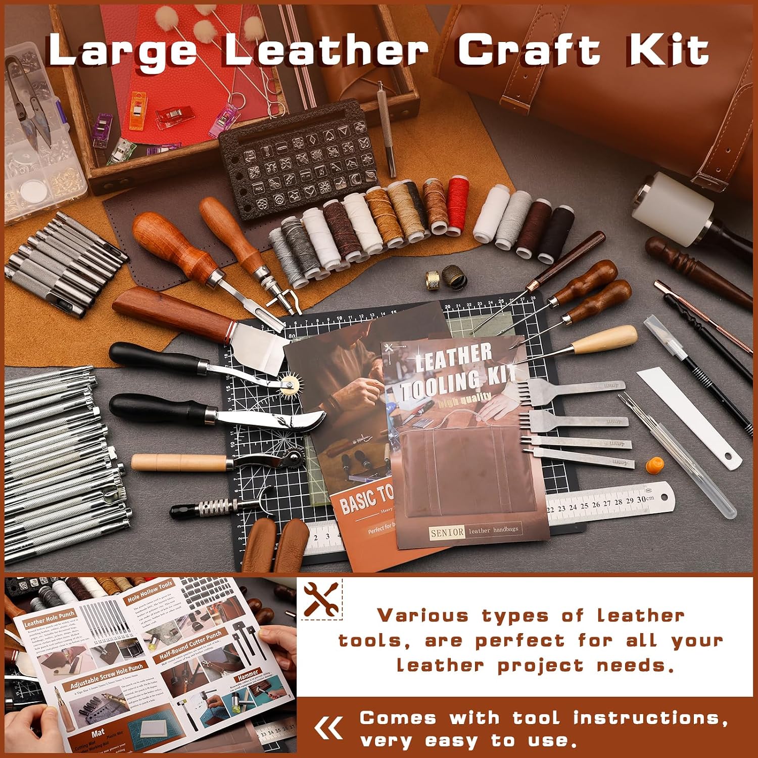 Набор инструментов для работы  – обзор и цена Leather Work Leather