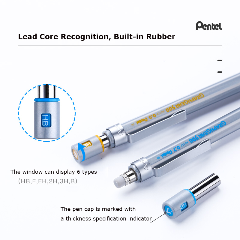 Япония Pentel Graph Gear Черте – обзор и цена Pentel Pen Energel