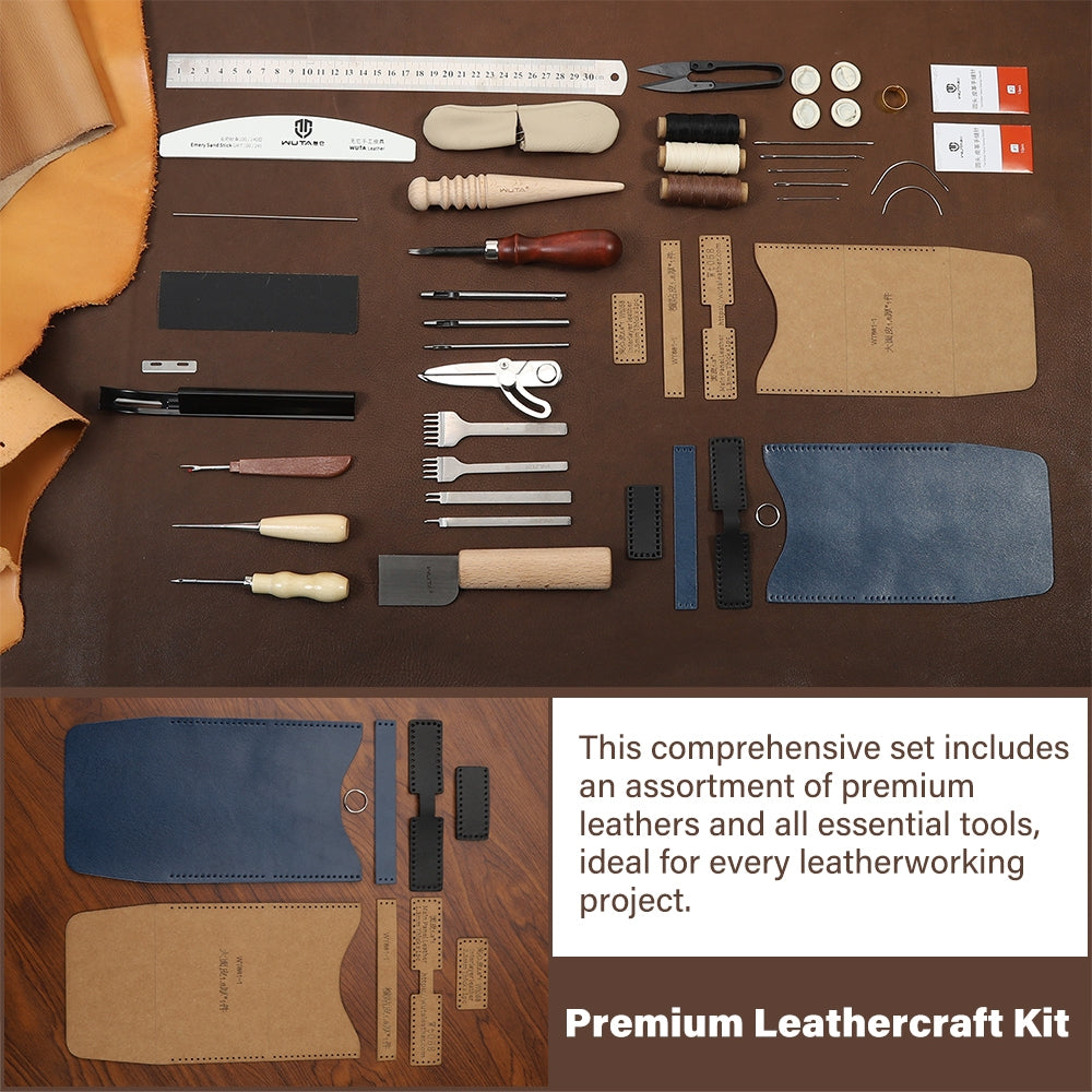 Набор инструментов WUTA 63/74  – обзор и цена Beginner Leatherwork Kit