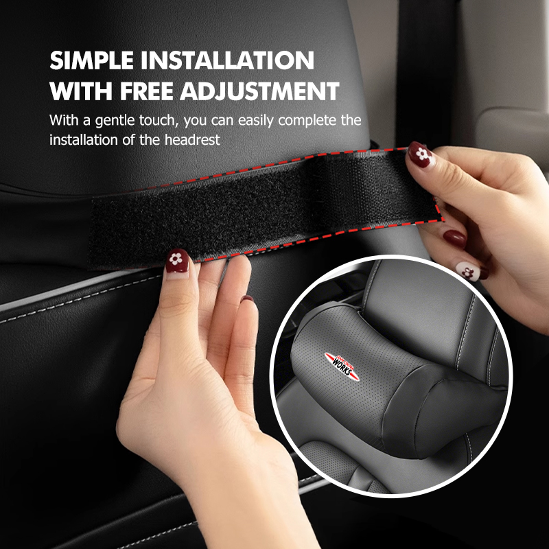 Кожаная подушка-подголовник дл – обзор и цена Leather Work For Car