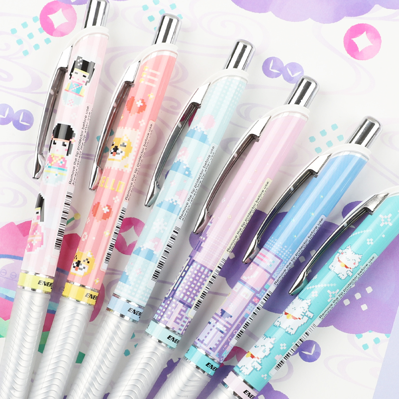 3 шт./лот LifeMaster Pentel En – обзор и цена Pentel Pen Energel