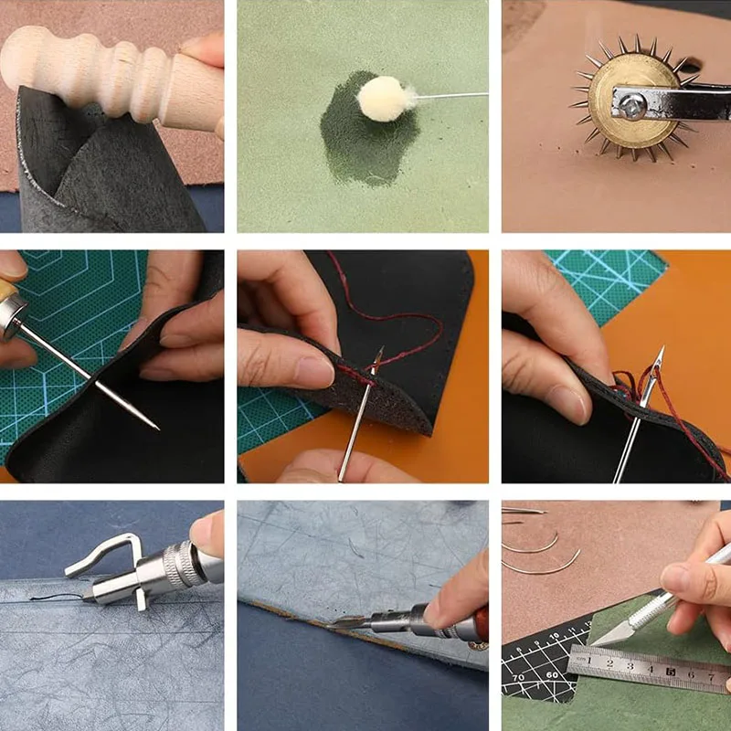 Набор инструментов для работы  – обзор и цена Beginner Leatherwork Kit
