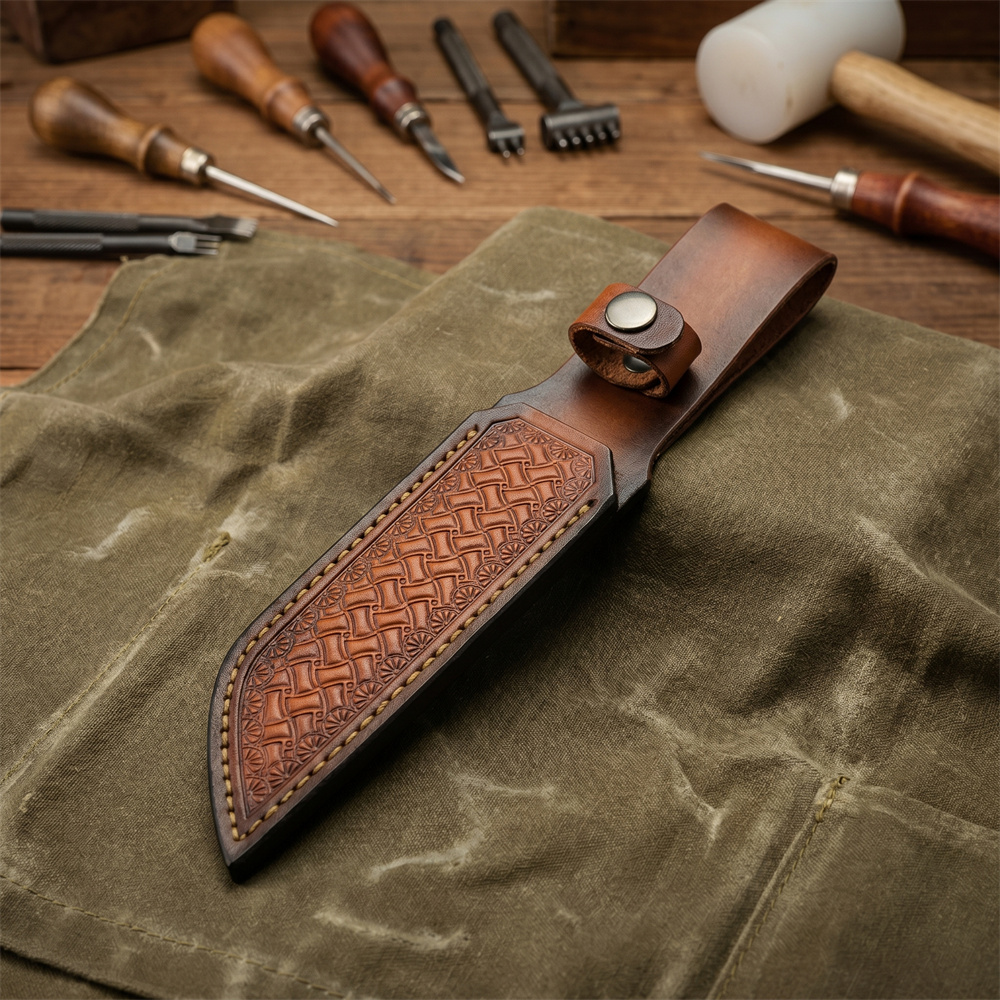 Кожаный чехол для ножа ручной  – обзор и цена Leather Work Leather