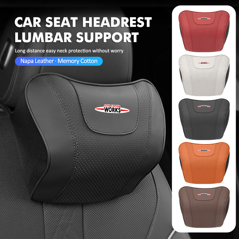 Комплект подушек для подголовн – обзор и цена Leather Work For Car