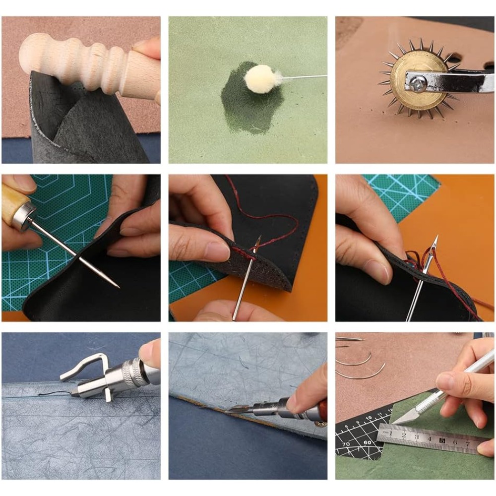 Инструменты для работы из кожи – обзор и цена Beginner Leatherwork Kit