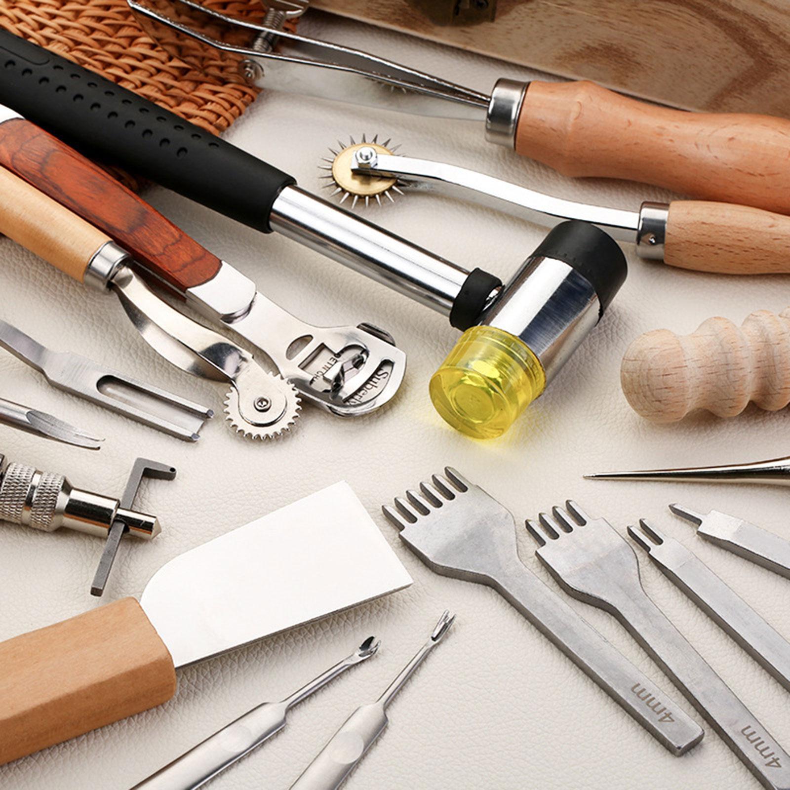 Набор инструментов для работы  – обзор и цена Beginner Leatherwork Kit