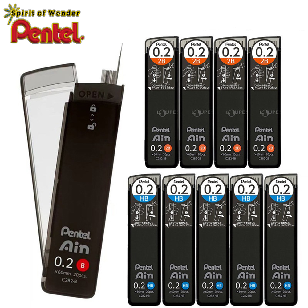 Набор из 3 коробок японских гр – обзор и цена Pentel Pen Energel