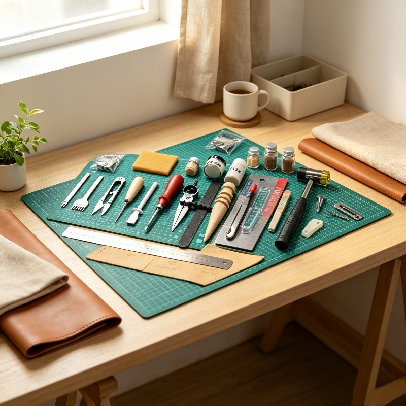 Набор для начинающих по работе – обзор и цена Beginner Leatherwork Kit